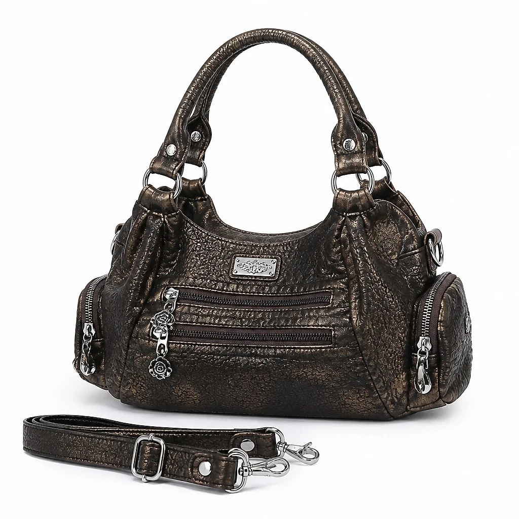 Borsa Hobo Donna Multi-Tasca Vintage