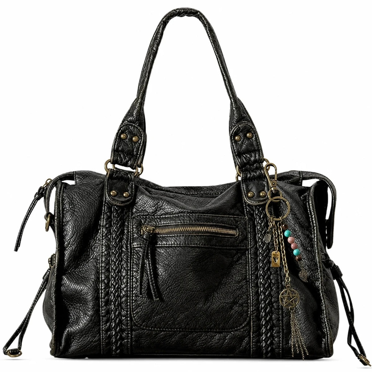 Borsa Hobo Donna Vintage Grande