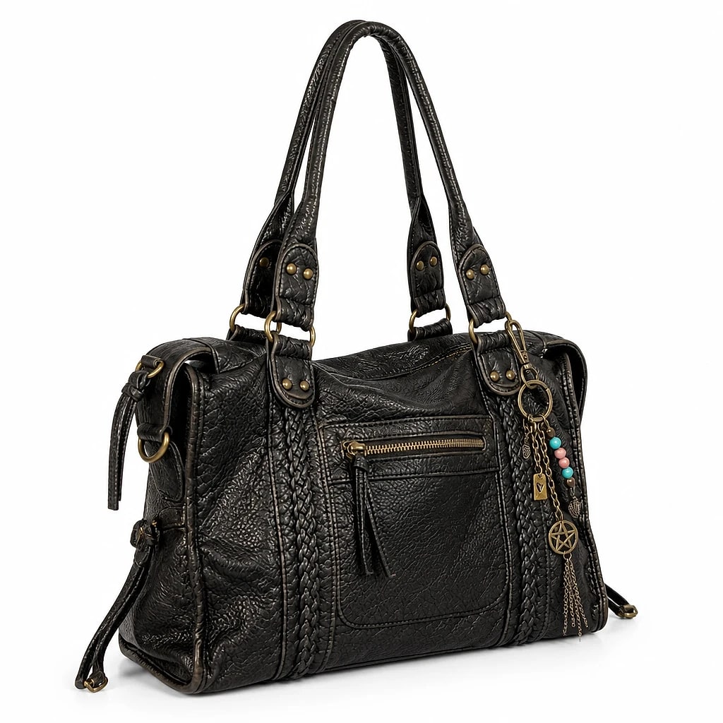 Borsa Hobo Donna Vintage Grande