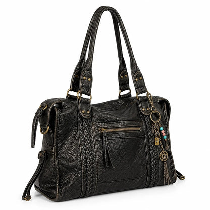 Borsa Hobo Donna Vintage Grande