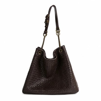 Borsa Hobo Pelle Intrecciata Donna