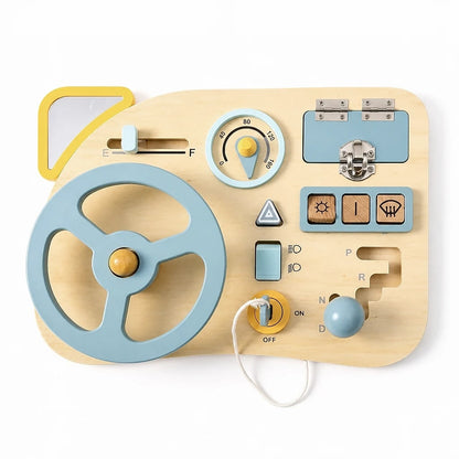Busy Board in Legno Montessori