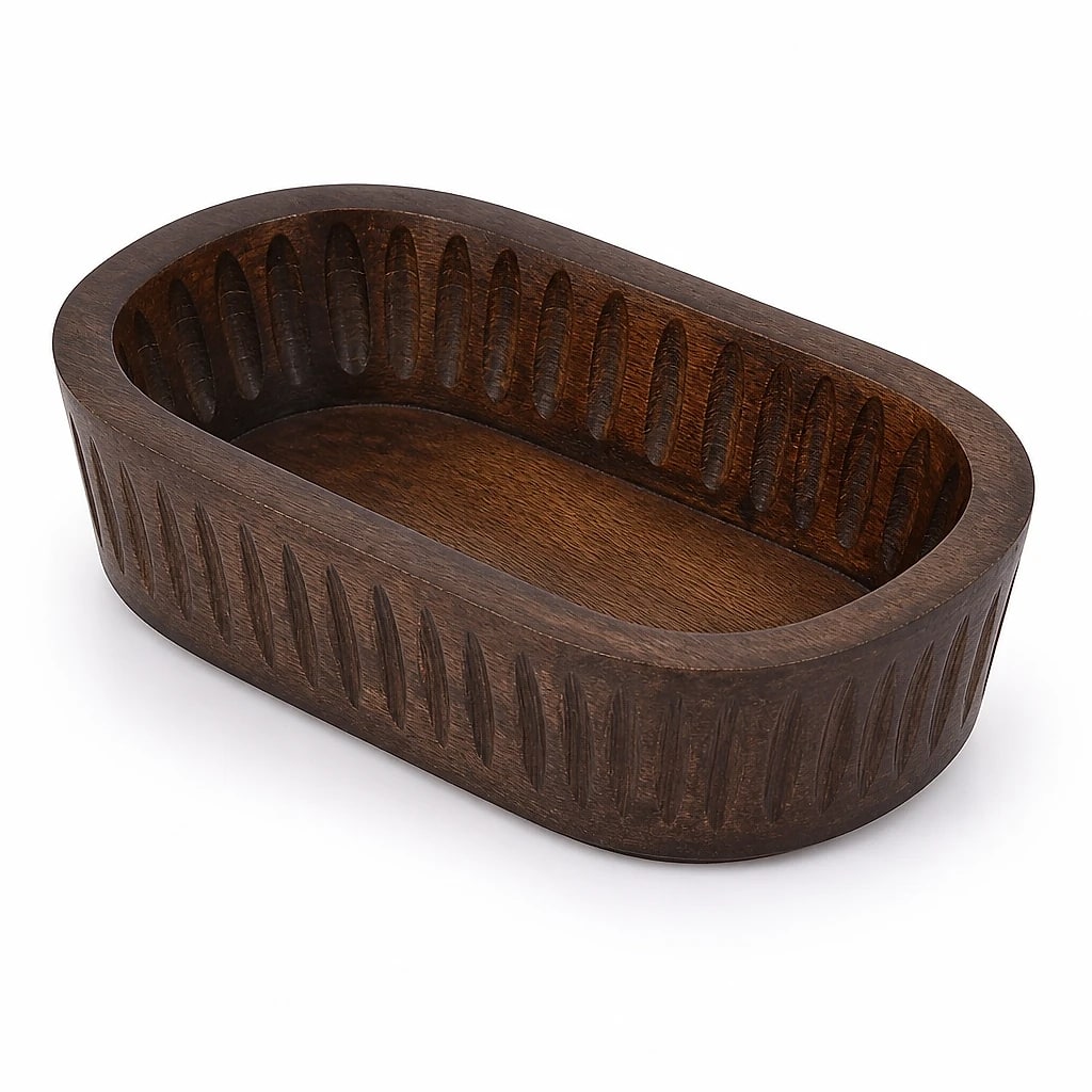 Ciotola Decorativa Legno di Mango Ovale