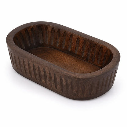 Ciotola Decorativa Legno di Mango Ovale