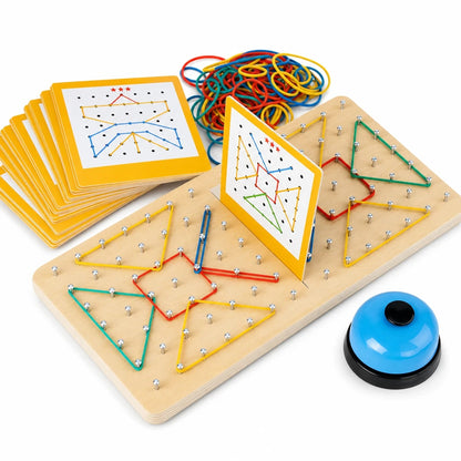 Geoboard in Legno Montessori