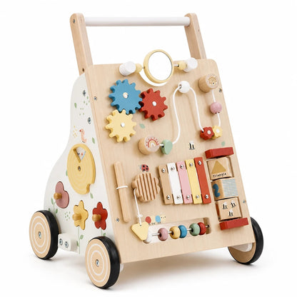 Girello Bambini in Legno con Attività