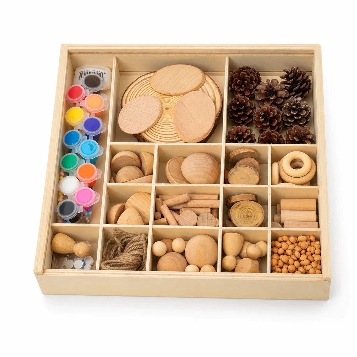 Kit Creativo in Legno per Bambini