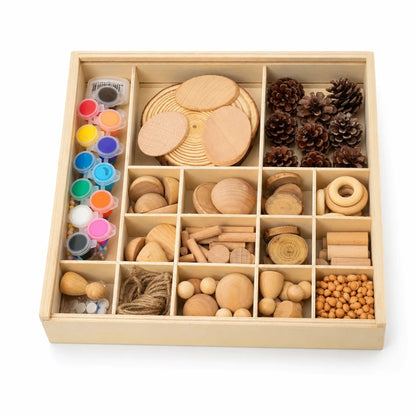 Kit Creativo in Legno per Bambini