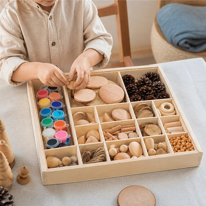 Kit Creativo in Legno per Bambini