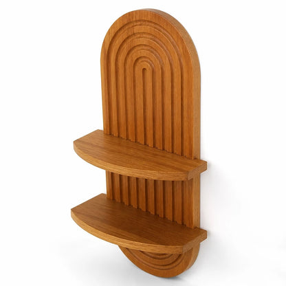 Mensola da Parete ad Arco in Legno
