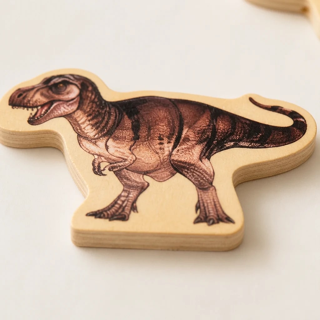 Set Sagome Dinosauri in Legno