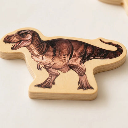 Set Sagome Dinosauri in Legno