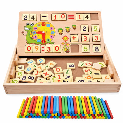 Tavola Matematica in Legno per Bambini
