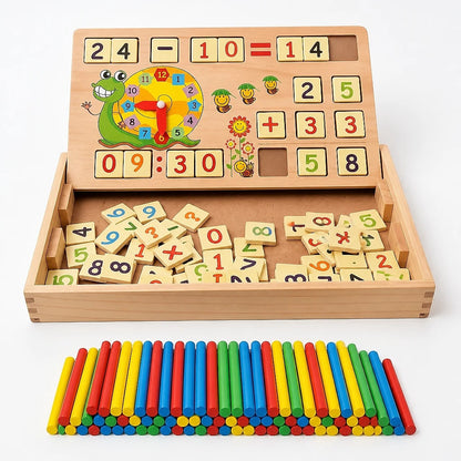 Tavola Matematica in Legno per Bambini