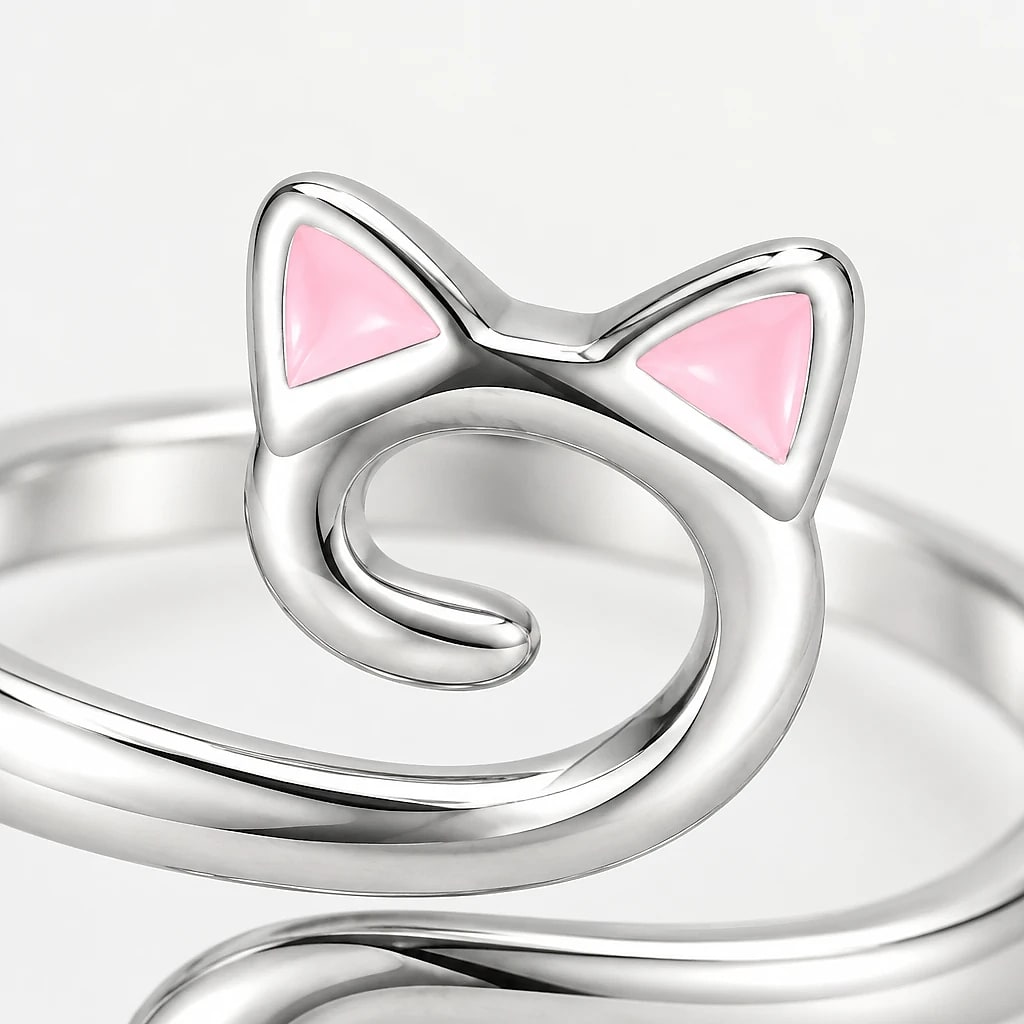 Anello guidafilo Gatto — dettaglio 3