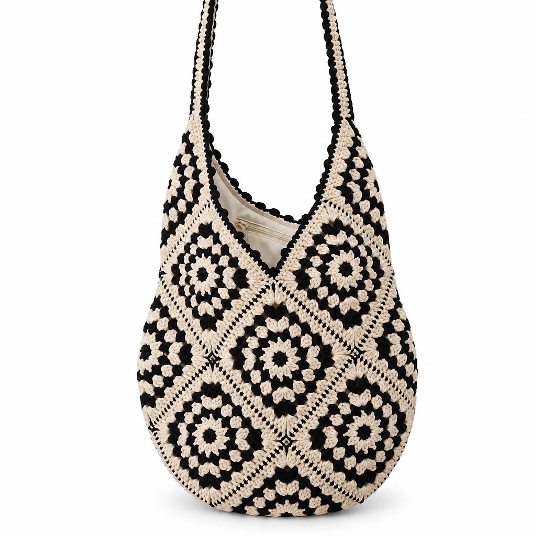 Borsa a spalla Geometrie