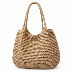 Borsa a spalla Intreccio Naturale