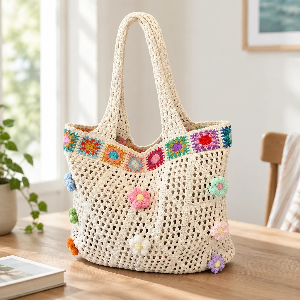 Borsa a spalla Giardino — dettaglio 5