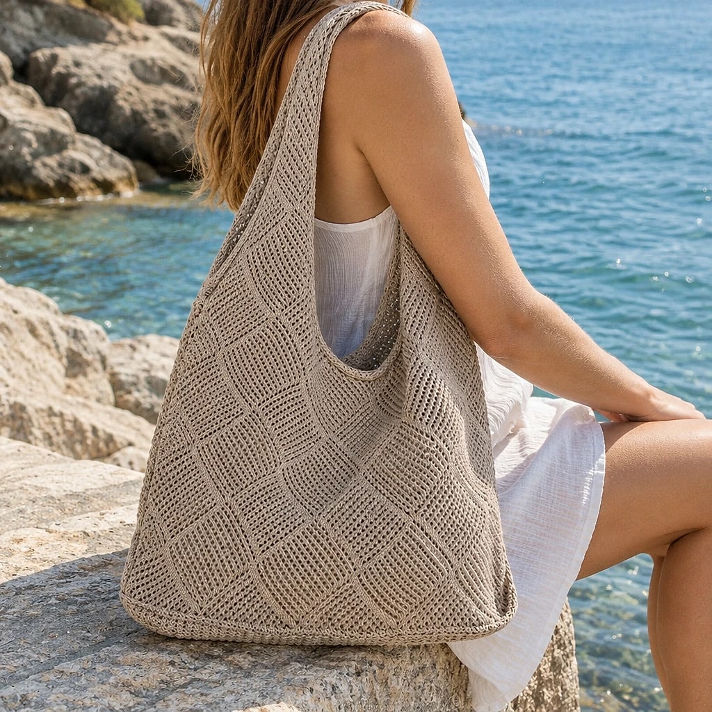 Borsa a spalla Trama — dettaglio 4