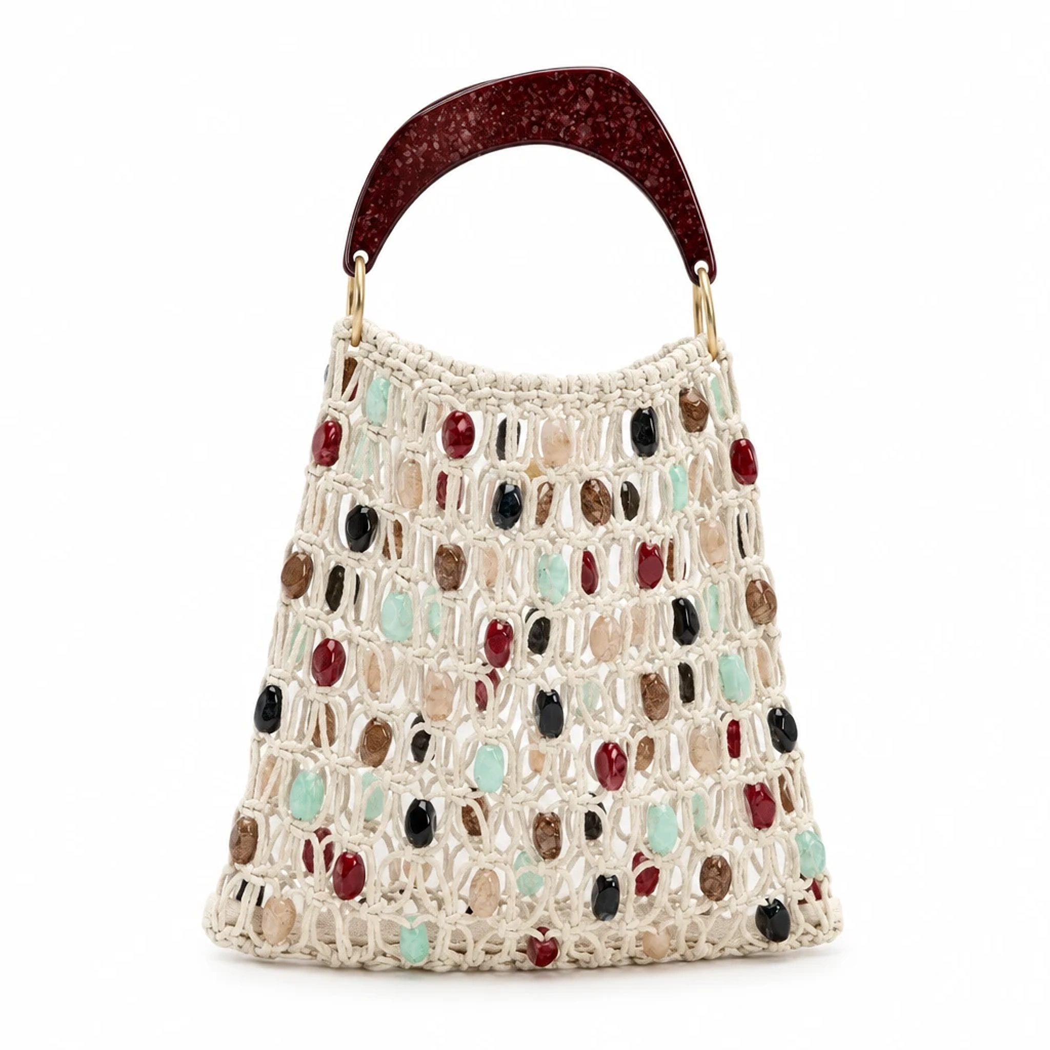 Borsa a mano Perline