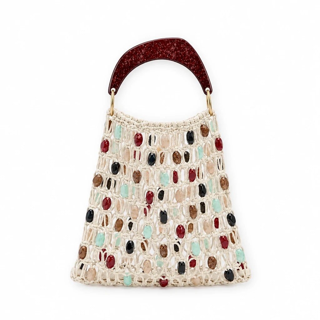 Borsa a mano Perline — dettaglio 6
