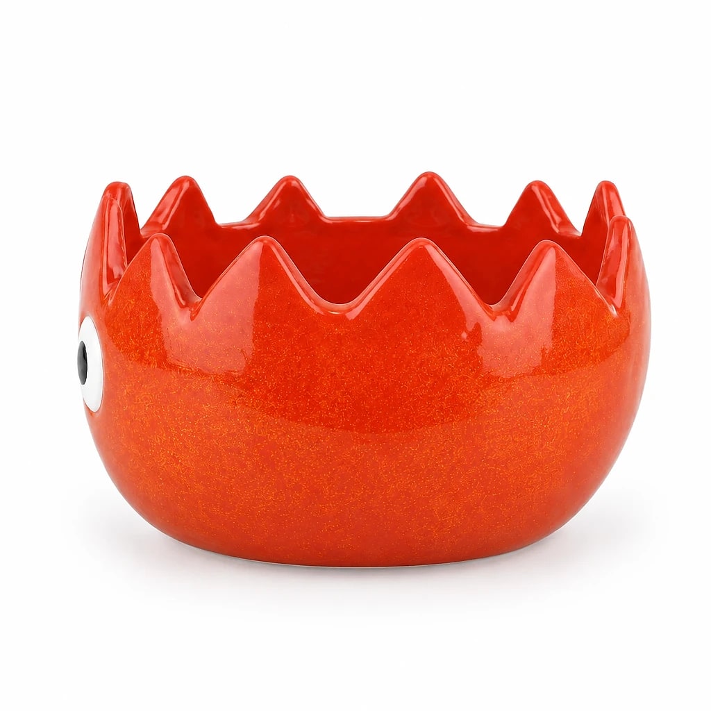 Ciotola portagomitolo Volpe — dettaglio 1