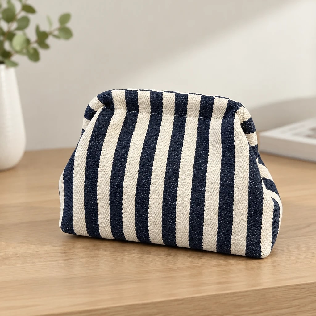 Pochette Righe Blu — dettaglio 5