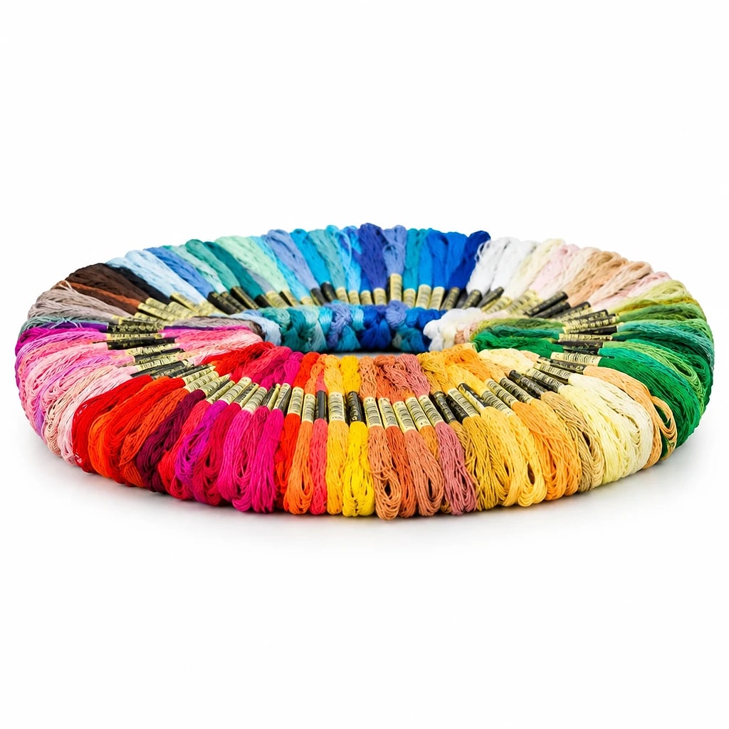 Set di fili da ricamo · 100 colori — dettaglio 1