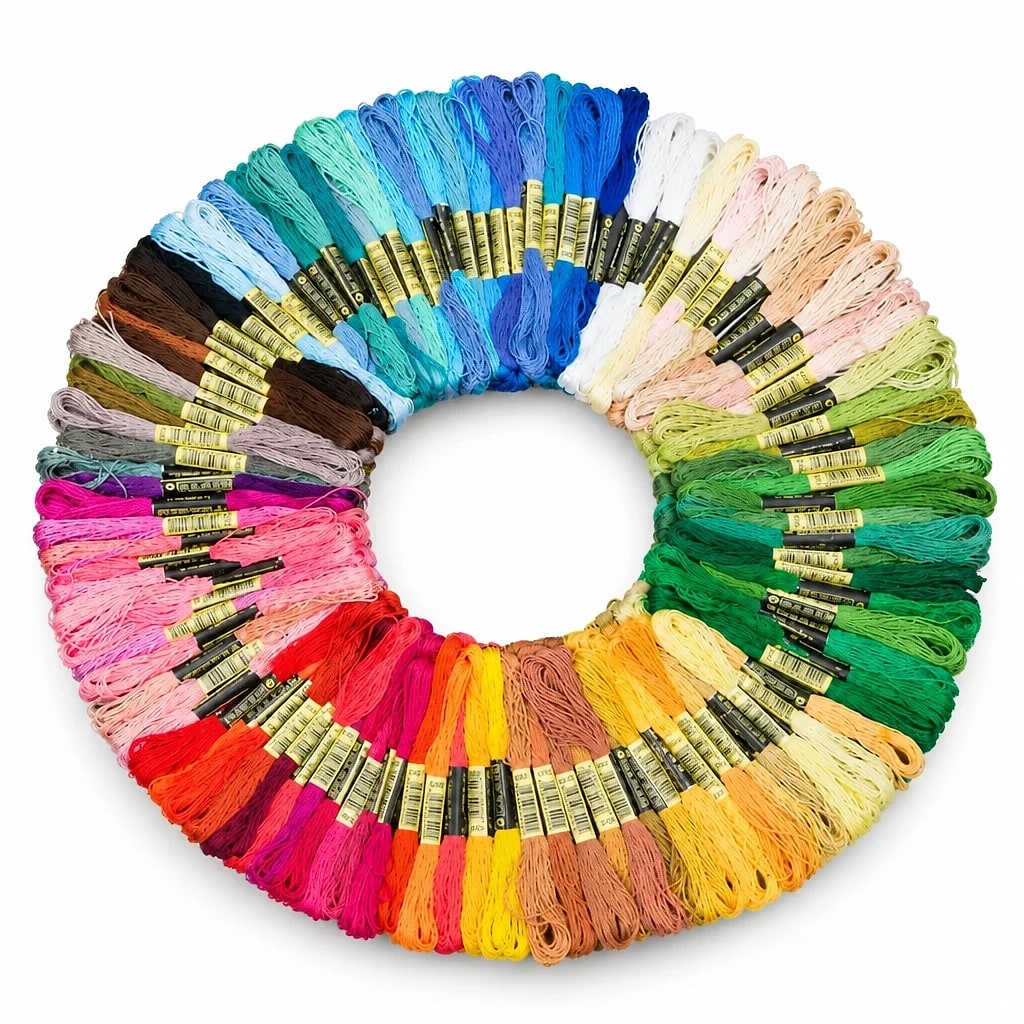 Set di fili da ricamo · 100 colori — dettaglio 2