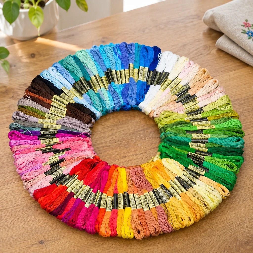 Set di fili da ricamo · 100 colori — dettaglio 5