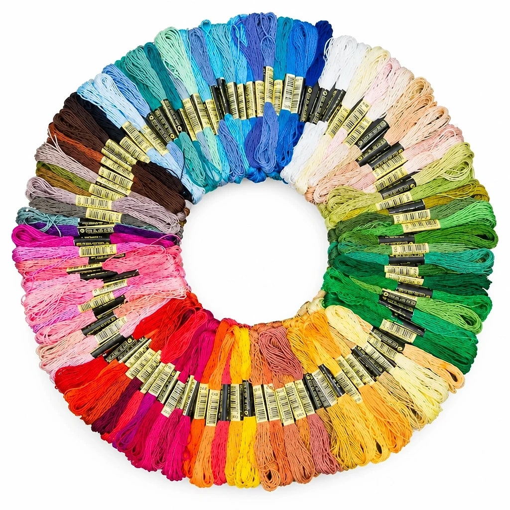 Set di fili da ricamo · 100 colori — dettaglio 6
