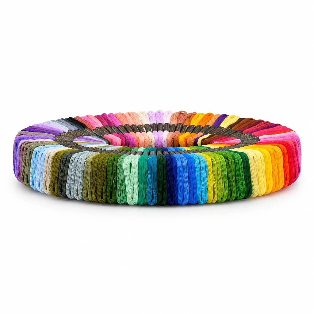 Set da ricamo · 100 matassine — dettaglio 1