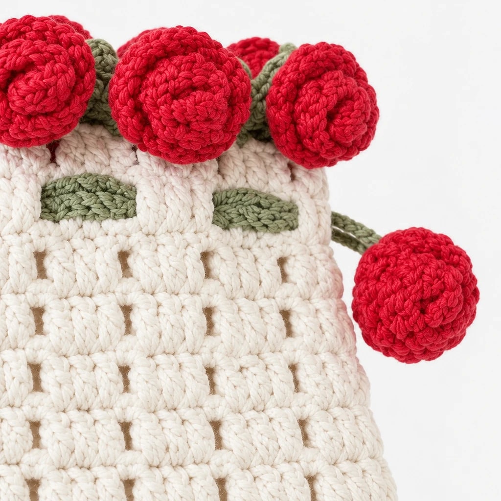 Pochette Rose — dettaglio 3