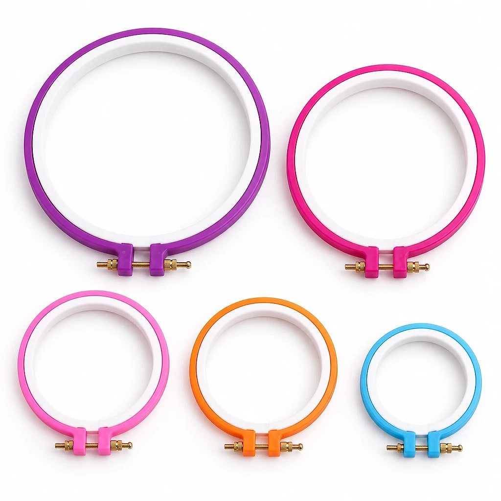 Set di 5 telai da ricamo — dettaglio 6